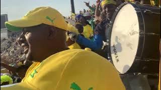 Mamelodi Sundowns fans Emoyeni