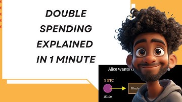 Double Spending Explained in One Minute