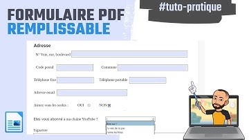 Comment créer un formulaire PDF modifiable gratuitement avec Libre Office Writer
