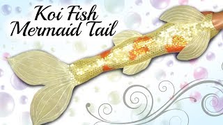 Koi Fish Mermaid Tail - Doll Tutorial