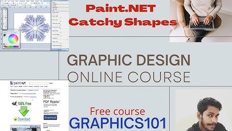 full course in graphic shapes in paint.net | paint net tutorial for beginners | free course english