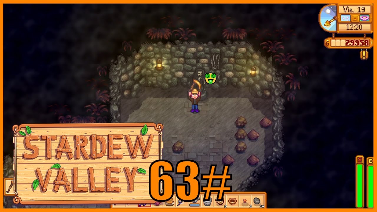 La Guadaña dorada Stardew Valley 63 Gameplay Español YouTube