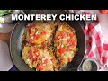 Cheesy skillet bbq chicken monterey chicken  dinner under 30 minutes