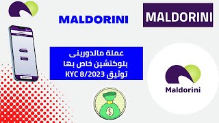 عملة جديدة مالدورينى Maldorini تمتلك بلوكتشين خاص بها KYC شهر أغسطس 2023