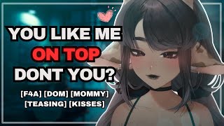 [SPICY] Dommy Mommy Goth Roommate Walks In On You ASMR Roleplay