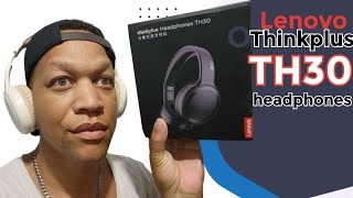 Lenovo thinkplus : TH30 Bluetooth 5.3 Headphones $15