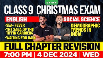Class 9 Christmas Exam | English - Social Science / Revision | Xylem Class 9