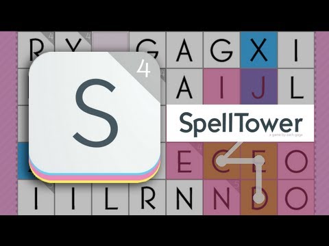 First Look at SpellTower Multiplayer! Play Puzzle Word Games With Your Friends - YouTube