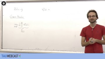 Lecture 5 | Numerical Optimization