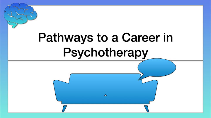 What degree you need to be a therapist