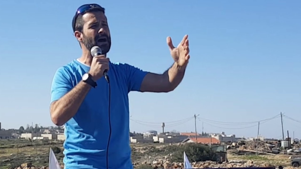 Rabbi Jeremy Gimpel -Rally for Jewish Rights in Judea - Netiv Ha'Avot
