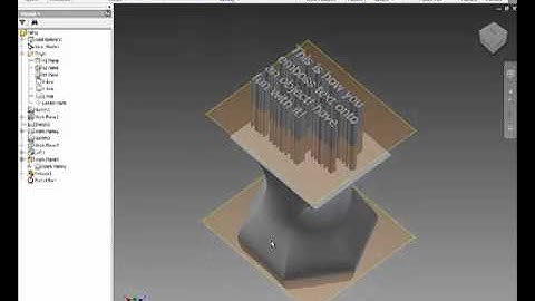 How to Emoboss on Autodesk Inventor