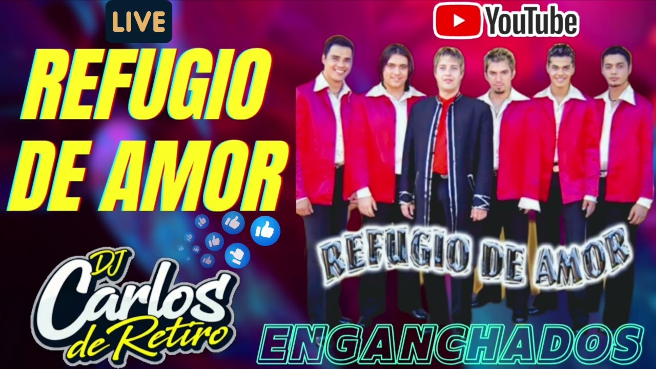 REFUGIO DE AMOR ENGANCHADOS CLÁSICOS DJ CARLOS 🔥🎶😎✔️🔊🇵🇾