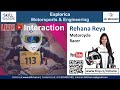 Interaction with Rehana Reya | Motorcycle Racer | Explorica Motorsports & Engineering
