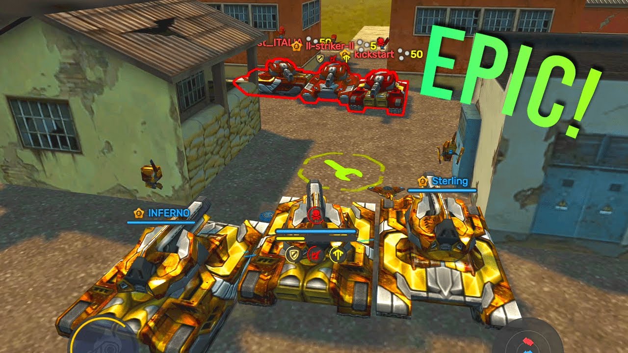 HAMMER VS THUNDER «3v3» IN TANKI ONLINE YouTube