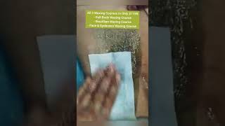 Quick & Easy Underarms Waxing Tutorial #waxing #underarms #hairremoval