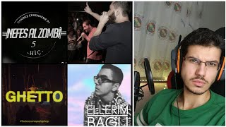 Vio, No.1,Jagged,Sagopa, Allame, Bossy Kajmer MisterKingMuhi Live 🔴 Turkish Rap Reaction