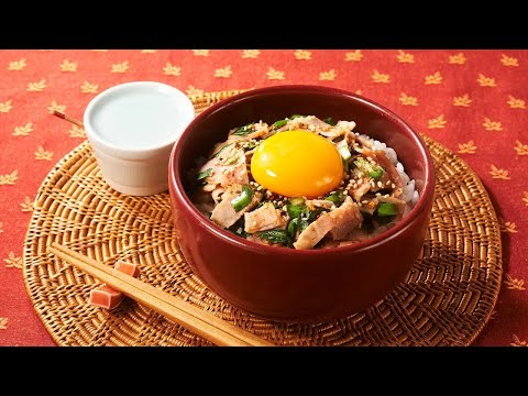 【プリマのおいしいレシピ】電子レンジで簡単！ベーコンとにらのスタミナ丼