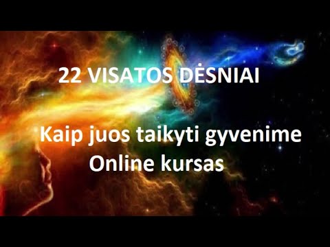 Video: BALANSO ĮSTATYMAS