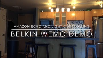 Amazon Echo and Controlling Belkin Wemo Lights