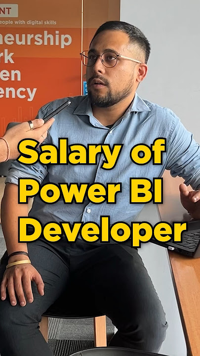 Salary Of Power BI Developer | Power BI Salary In India  #Shorts #simplilearn
