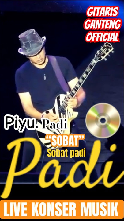 Piyu. Padi 🎸saat Lead Solo/ memainkan Melodi 🎧 di lagu💽👍🏻 - “SOBAT”🎼🎶 •Live konser musik•