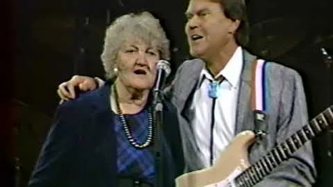 Glen Campbell & His Mama sing Crying Time & Silver...