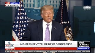 WATCH LIVE: President TRUMP Holds a NEWS CONFERENCE - AUGUST 13, 2020....