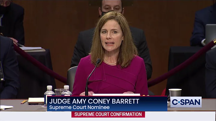 Judge Amy Coney Barrett Full Opening Statement at ...