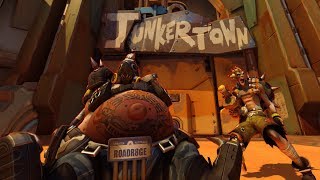 Join Roadhog and Junkrat as they give us a tour of the new overwatch map Junkertown! I hope you guys enjoy this video as much 