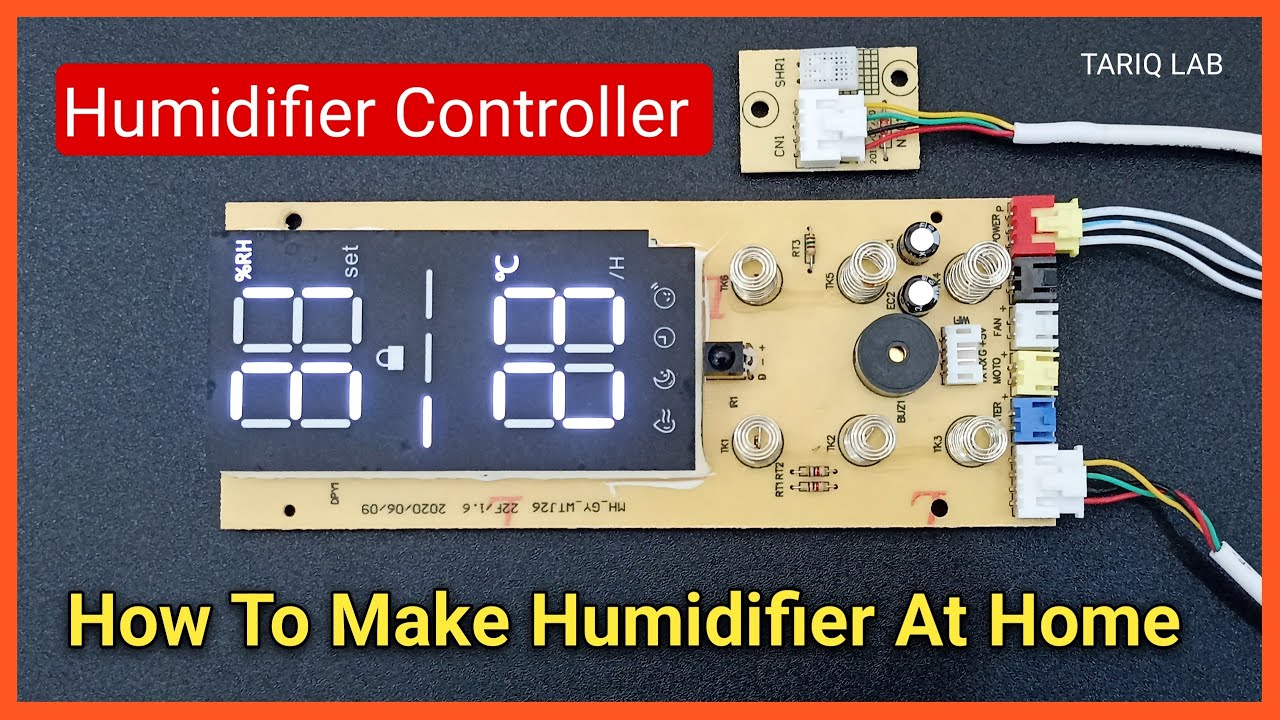 How To Make Humidifier | Automatic Humidifier Controller - YouTube