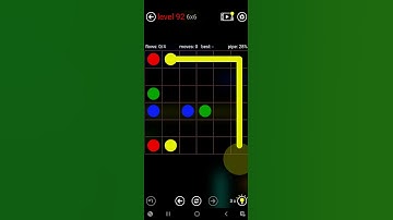 flow free level 92 | games | android | flow free | level 92 | 6x6 #flowfree #android #game #mindgame