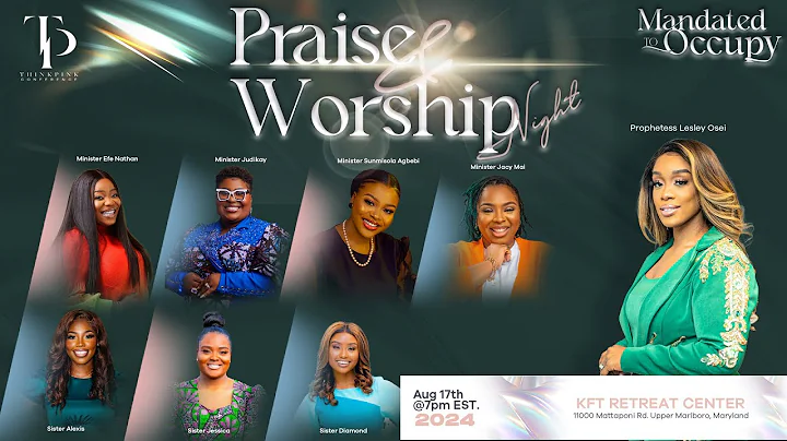 THINK PINK PRAISE AND WORSHIP NIGHT | MINISTER JUDIKAY,  MINISTER EFE NATHAN & MINISTER JACY MAI