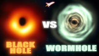Black Holes Vs Wormholes Explained - Are they Related ? 4K