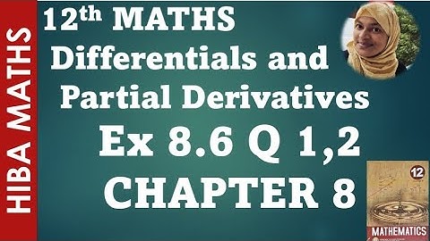 12th maths chapter 8 exercise 8.6 question 1,2 tn syllabus hiba maths
