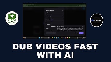 How To Dub A Video With Audio Using AI - Quick Tutorial