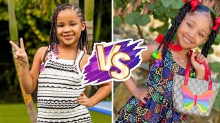 Shocking Glowup😱 Kirah Rush Vs Aziyah Zaliyah Transformation👑 From Baby To Now In 2026🔥