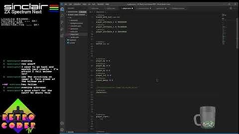 ZX Spectrum Next Game Dev - Z80n - 8-Bit RPG (Final Fantasy 1 Style)