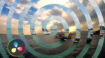 Spiral Wipe Transition effect l Davinci Resolve 20