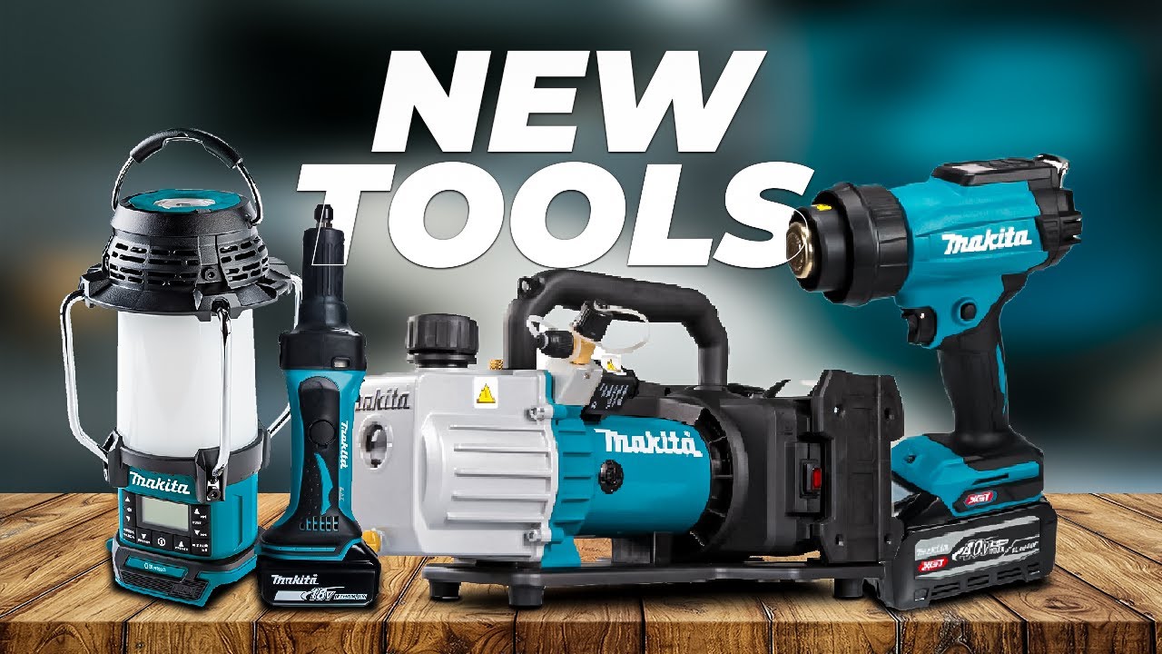 10 новых инструментов Makita, которые поступят в продажу в конце 2025 года