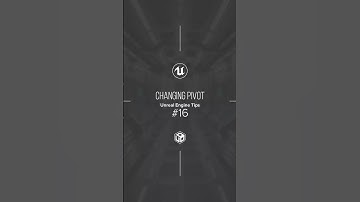 EASILY Change the Pivot of an OBJECT - UNREAL ENGINE 5 TIPS