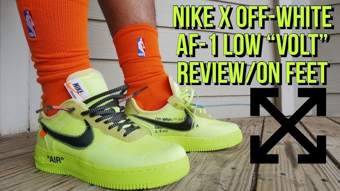 Off-White™ x Nike Black Cone Air Force 1 On-Foot