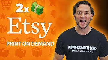 Etsy Print on Demand Strategy for DOUBLE PROFITS (step-by-Step Tutorial)