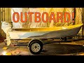 DIY Boat Build, mounting the outboard.