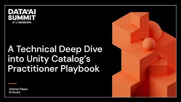 A Technical Deep Dive into Unity Catalog