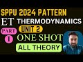 UNIT 2 | ONESHOT THEORY | ENGG. THERMO | SPPU 2024 PATERN
