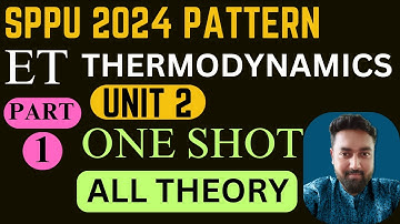 UNIT 2 | ONESHOT THEORY | ENGG. THERMO | SPPU 2024 PATERN