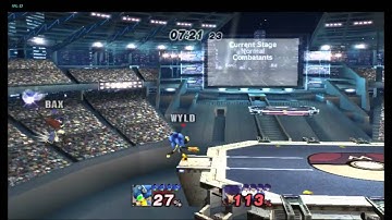 Wyld (Sonic) Vs. Ike (Gold Ranked): Project M 3.6 Netplay