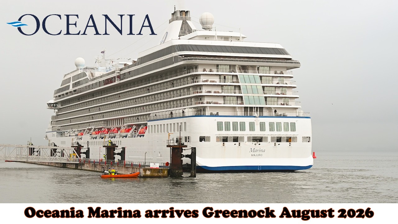 Oceania Marina - Greenock, Scotland August 2026