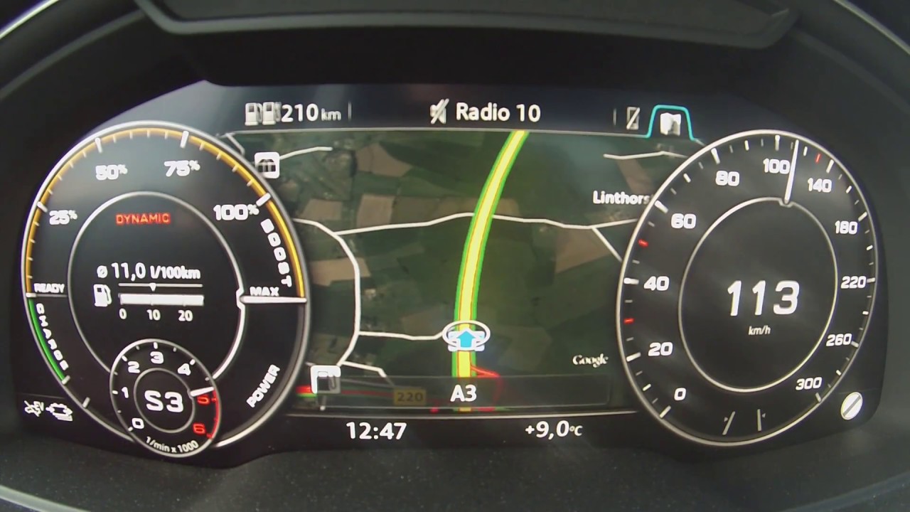 Audi Q7 e-tron quattro 3.0 TDI 0-100/200/top speed - YouTube